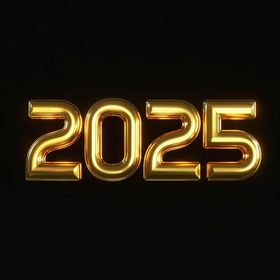 2025金属字体