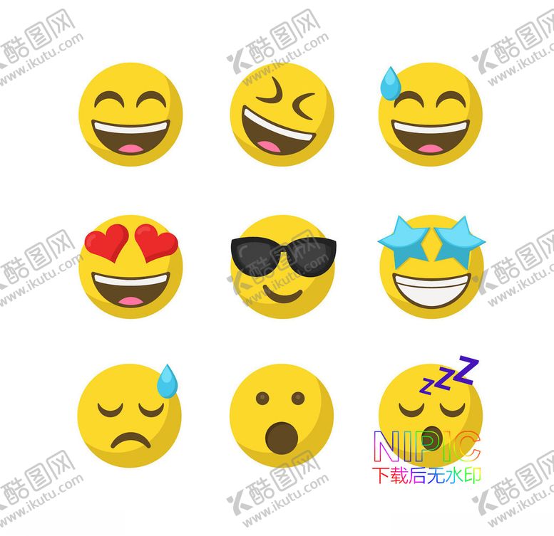 编号：14598105070649302638【酷图网】源文件下载-emoji表情