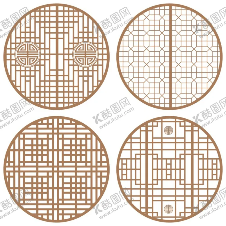 编号：68338902050315356198【酷图网】源文件下载-矢量圆形花纹