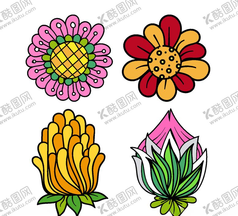 编号：33307509230105412611【酷图网】源文件下载-手绘花