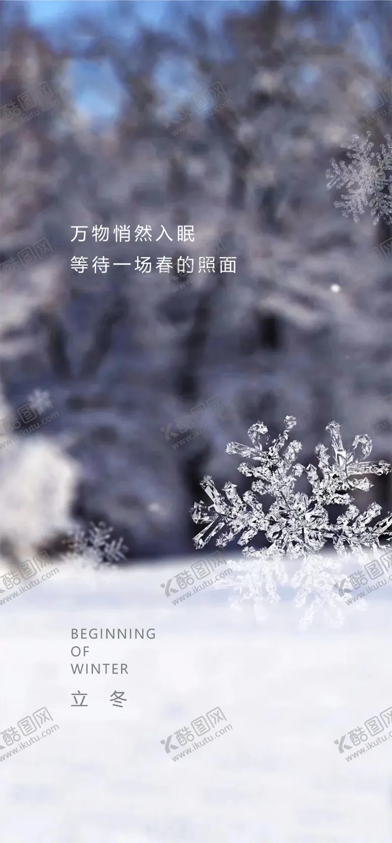 编号：16158707012105584325【酷图网】源文件下载-立冬节气海报