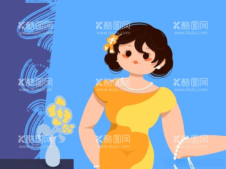 编号：77250611300212002821【酷图网】源文件下载-原创自制扁平人物插画设计