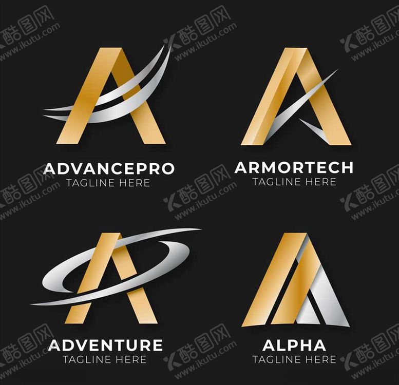 编号：15504706240758312050【酷图网】源文件下载-A字母logo