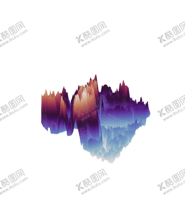 编号：25026405031829047246【酷图网】源文件下载-抽象山峰