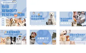 宠物用品宣传海报集合