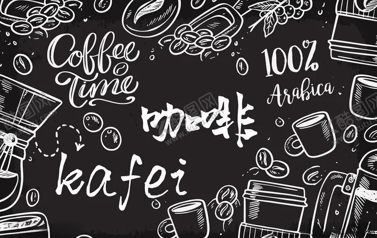 编号：76305006272027014169【酷图网】源文件下载-咖啡背景