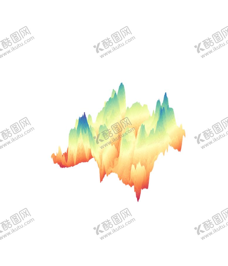 编号：67139605091850211321【酷图网】源文件下载-抽象山峰
