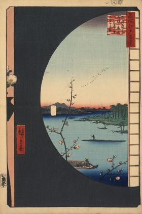 日本浮世绘图案