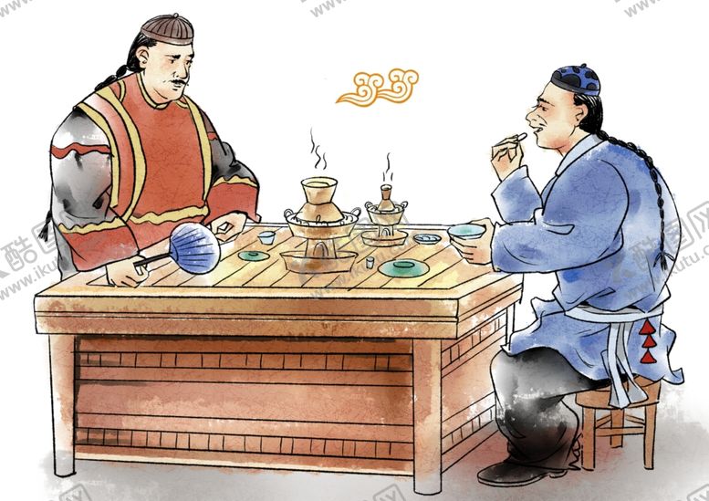 编号：61458306251754258511【酷图网】源文件下载-餐馆人物复古餐厅壁纸背景素材