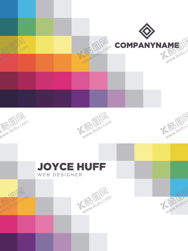 编号：24155809200549429219【酷图网】源文件下载-矢量名片模板