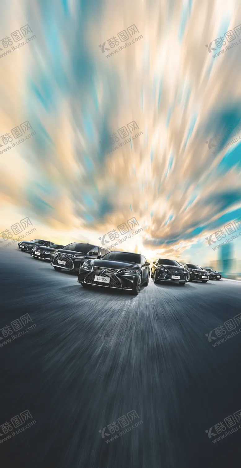编号：28588006291429024641【酷图网】源文件下载-雷克萨斯混动汽车合集