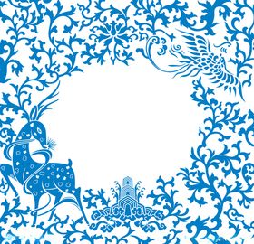 吉祥花纹