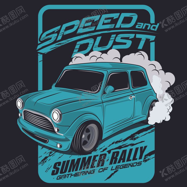 编号：26424509291421245686【酷图网】源文件下载-复古汽车海报