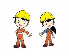 安全帽工人
