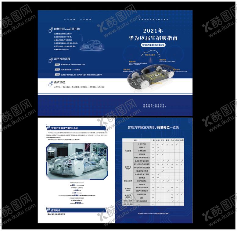 编号：90532609132123250382【酷图网】源文件下载-招聘宣传册双面