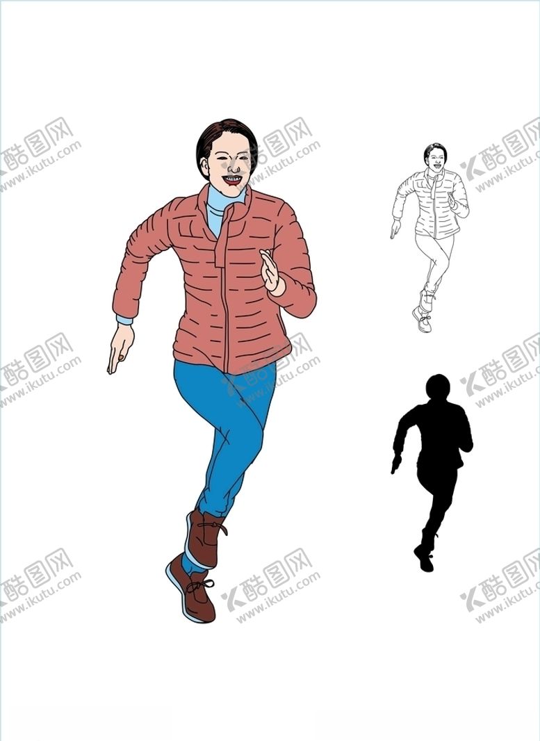 编号：84101405102040163262【酷图网】源文件下载-跑步锻炼
