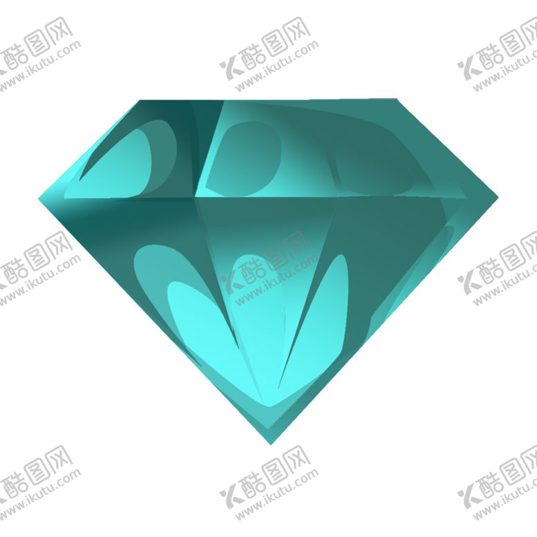 编号：62975210241754108328【酷图网】源文件下载-手绘钻石宝石水晶珠宝免扣素材