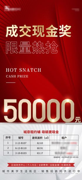 房地产成i奥现金奖励