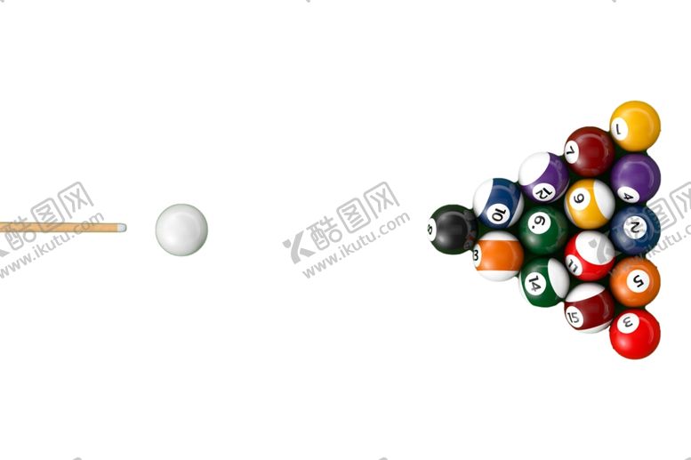 编号：82542301250846051966【酷图网】源文件下载-台球