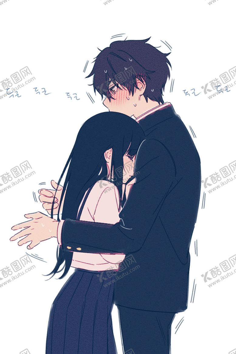 编号：47678607051949254067【酷图网】源文件下载-彩色人物动漫插画背景
