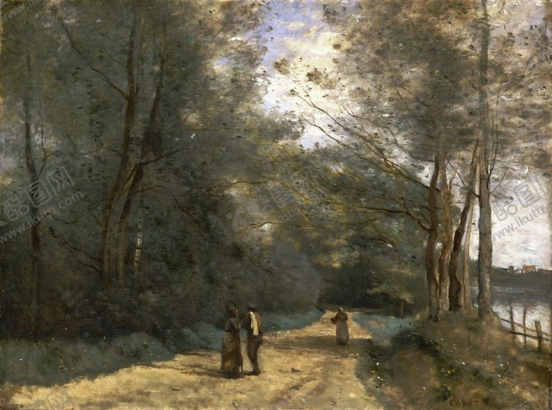 编号：55945710212356088092【酷图网】源文件下载-复古风景油画