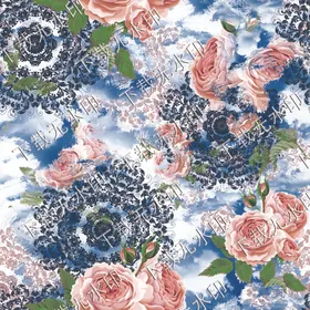 手绘花