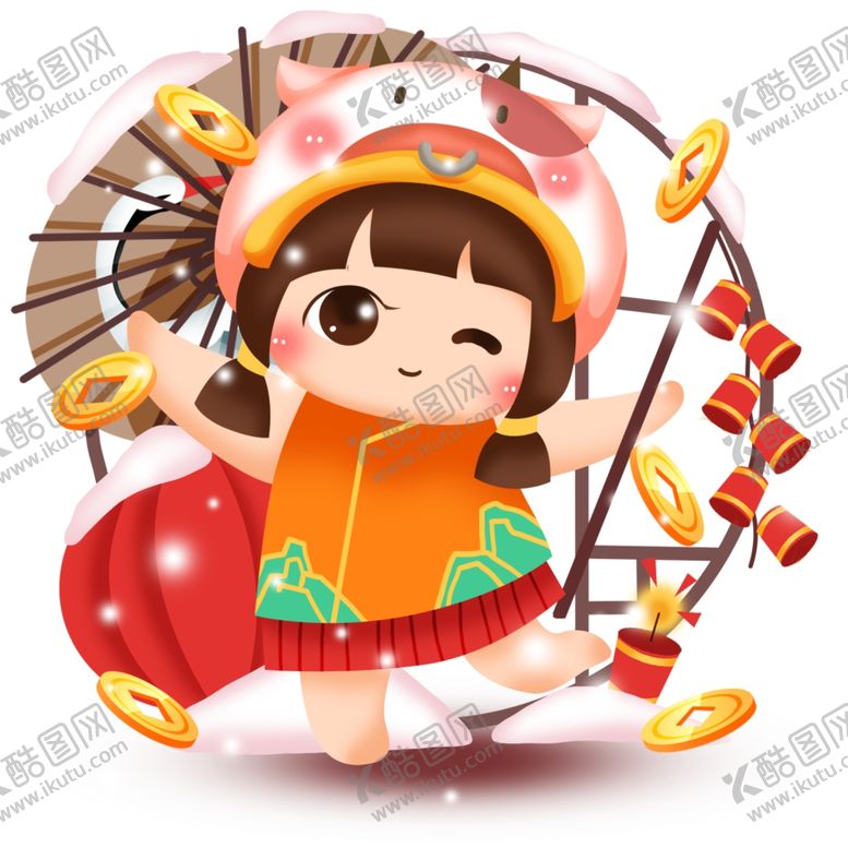 编号：69913510051803575119【酷图网】源文件下载-2021金牛送福牛年