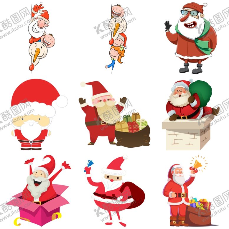 编号：37238409200022061773【酷图网】源文件下载-圣诞老人