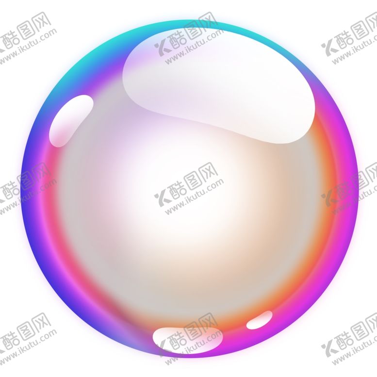 编号：73800109290335399861【酷图网】源文件下载-手绘彩色气泡