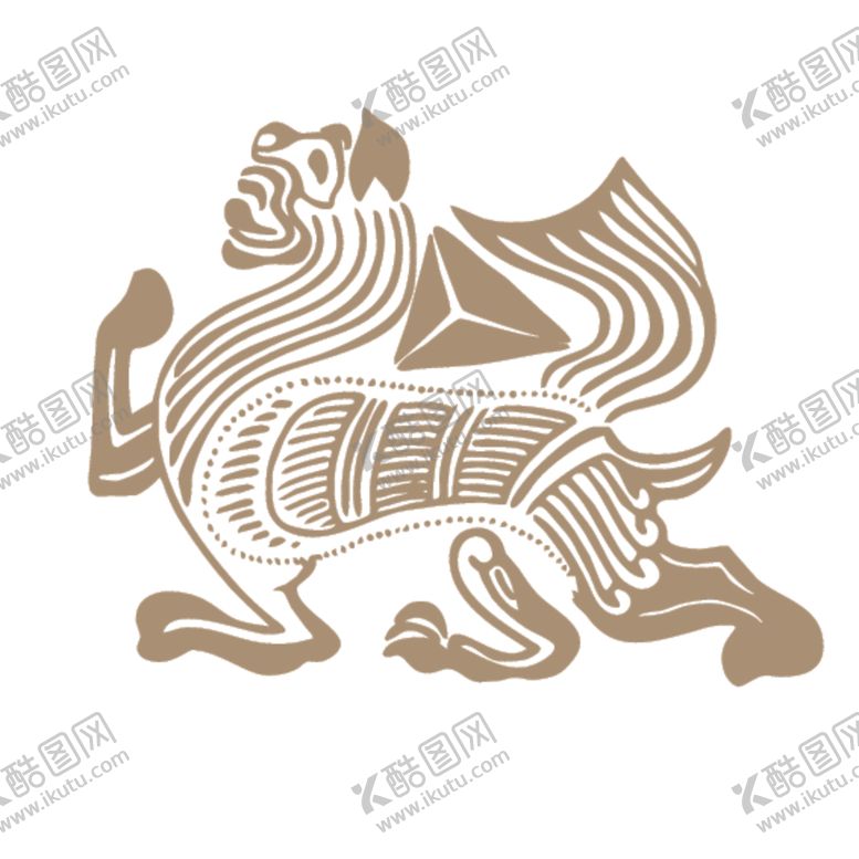 编号：38251010010540107305【酷图网】源文件下载-中国古典神兽图案