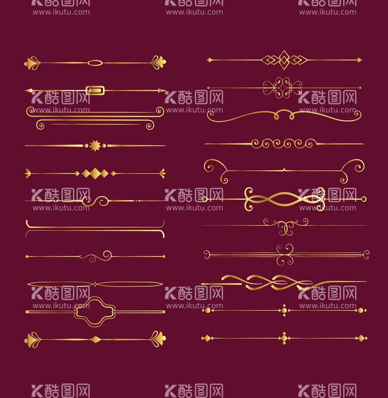 编号：17291111131011093534【酷图网】源文件下载-边框花纹