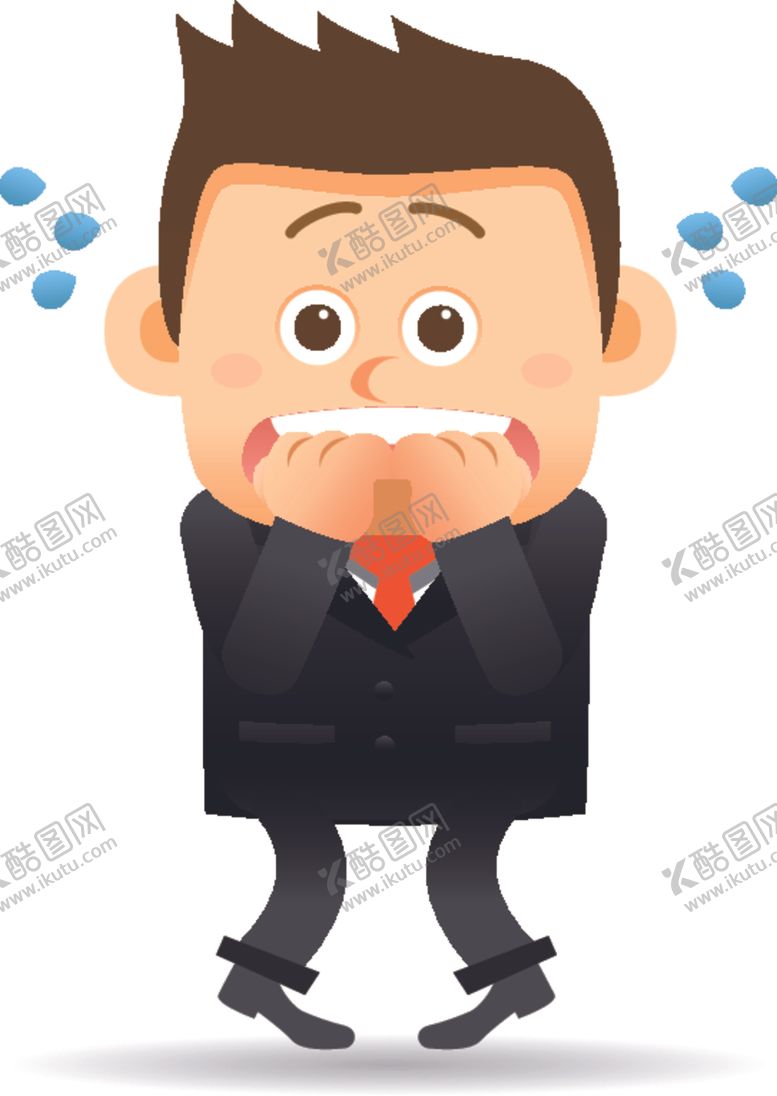 编号：46300406301554433062【酷图网】源文件下载-卡通商务男性