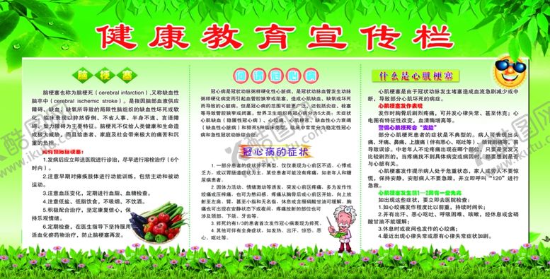 编号：23174105051639136055【酷图网】源文件下载-健康教育宣传栏