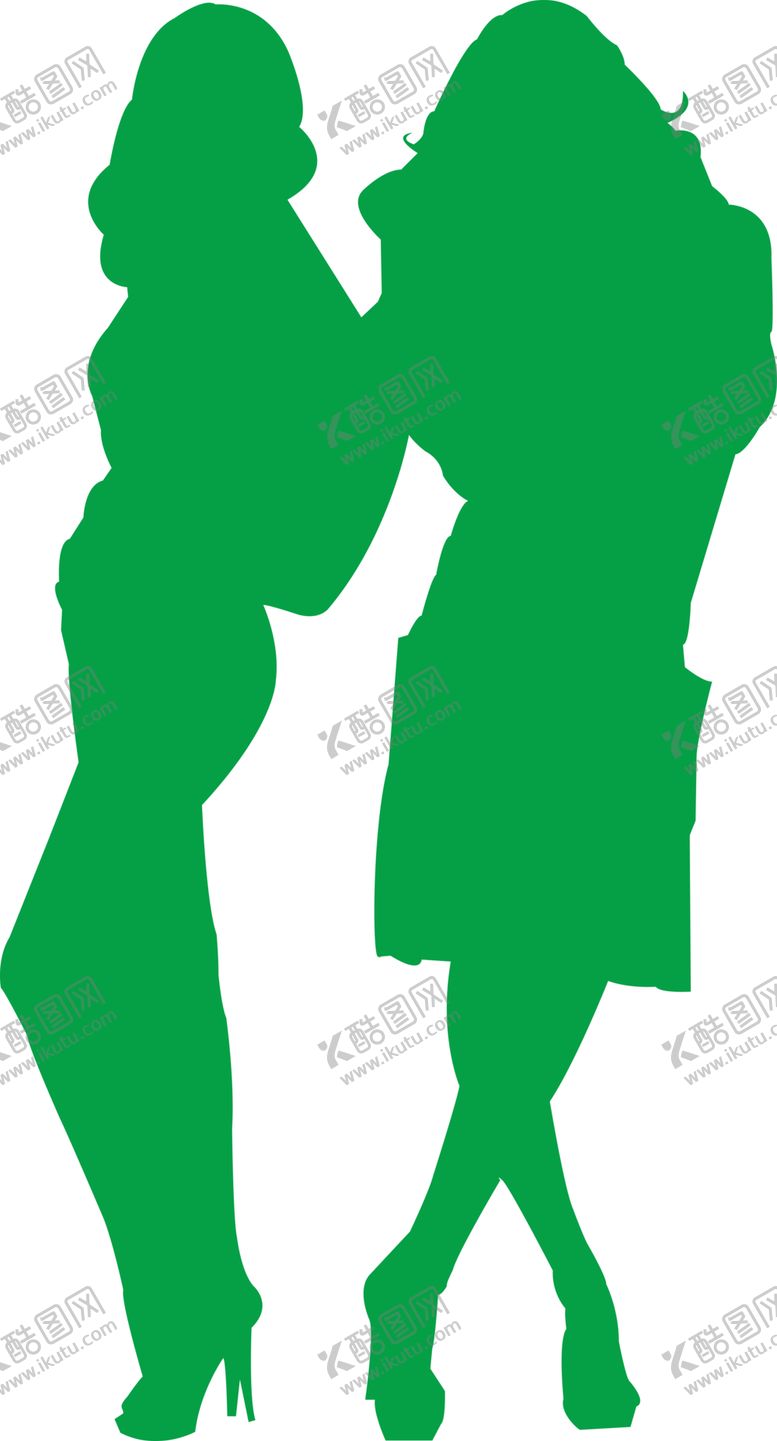 编号：92368105132130446588【酷图网】源文件下载-美女剪影