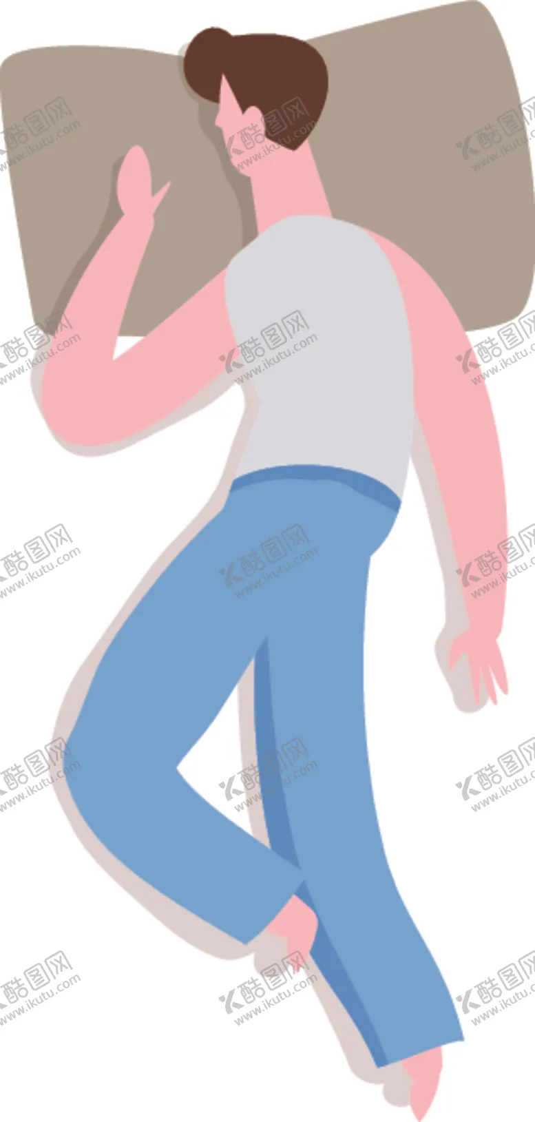 编号：60358604290000335588【酷图网】源文件下载-睡觉姿势