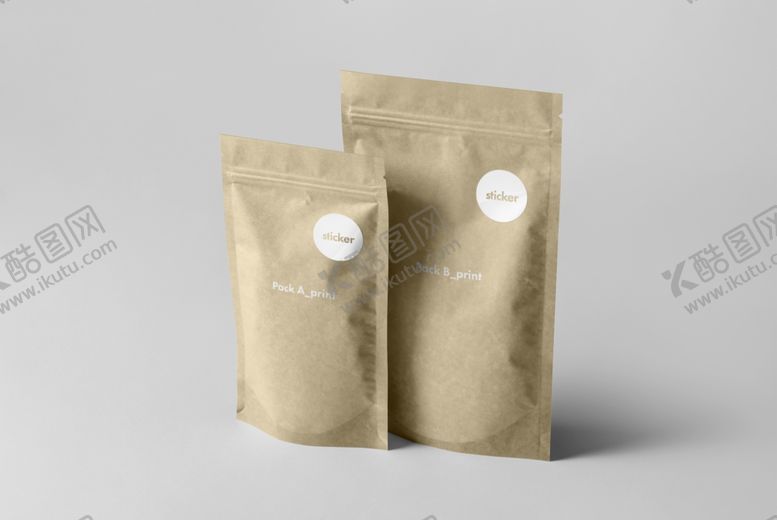 编号：47964509101028208887【酷图网】源文件下载-零食袋效果图包装样机