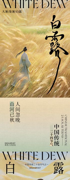 240819白露海报