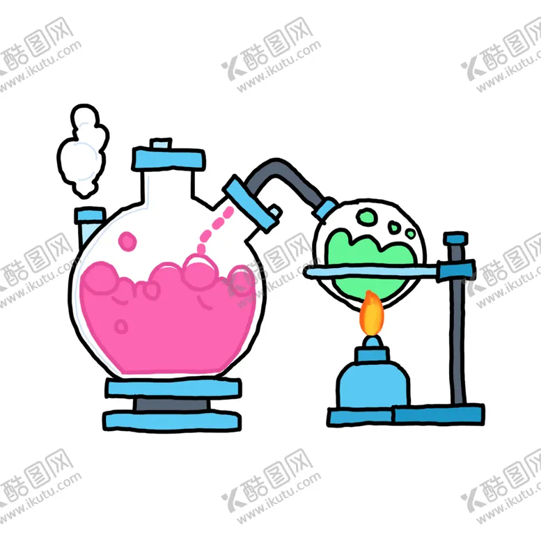 编号：21156104060126173510【酷图网】源文件下载-平底烧瓶化学实验器材PNG