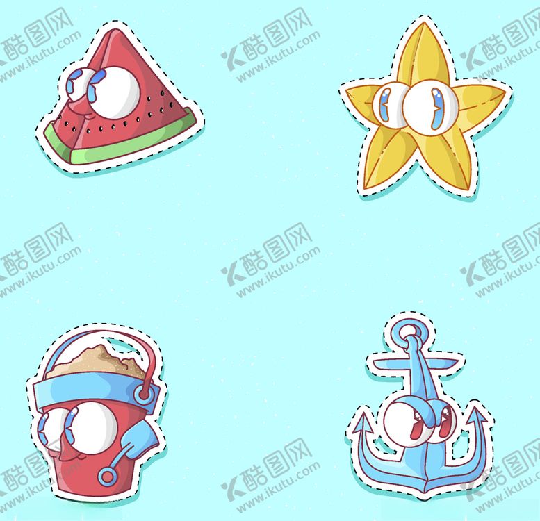 编号：71678510260627326702【酷图网】源文件下载-夏日元素