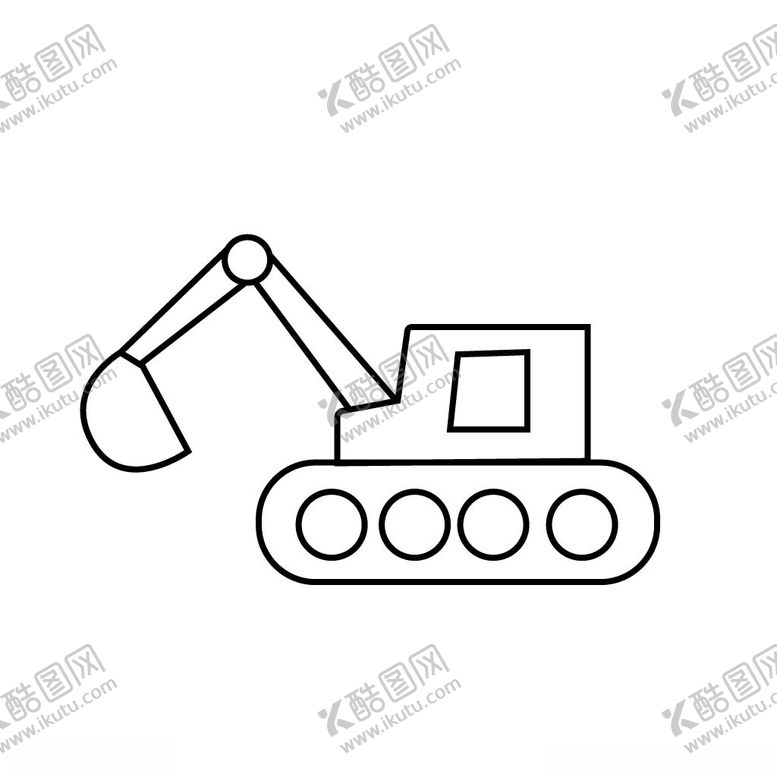 编号：78421502221646207674【酷图网】源文件下载-挖掘机