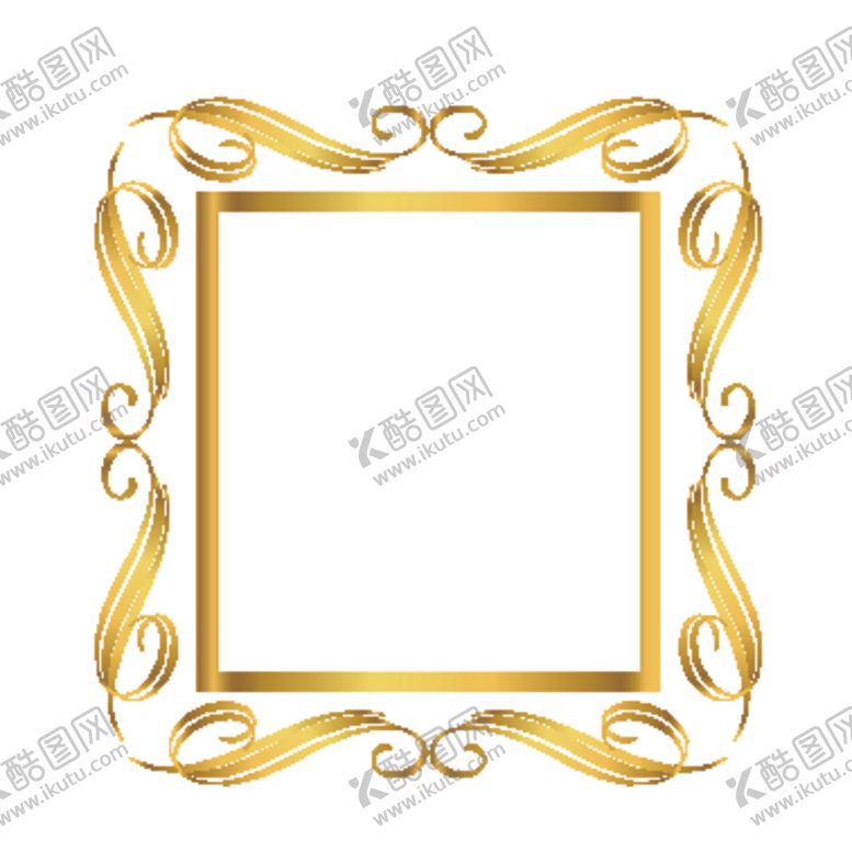 编号：95679909300211092266【酷图网】源文件下载-创意金色花纹图案设计