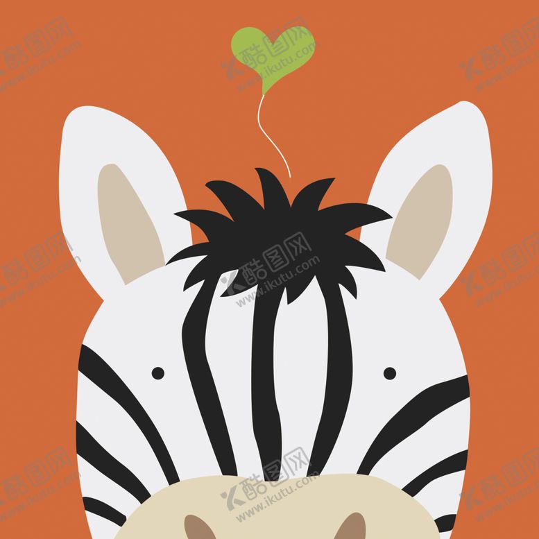 编号：47641510050832003445【酷图网】源文件下载-动物卡通插画儿童房装饰