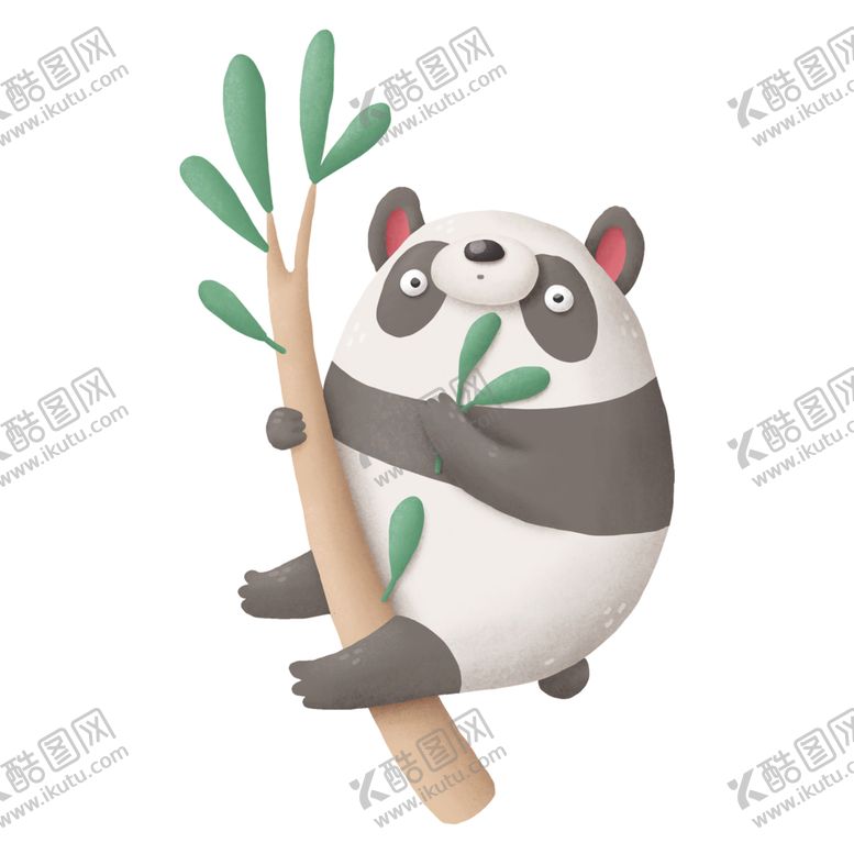 编号：42111009101336432929【酷图网】源文件下载-熊猫插画