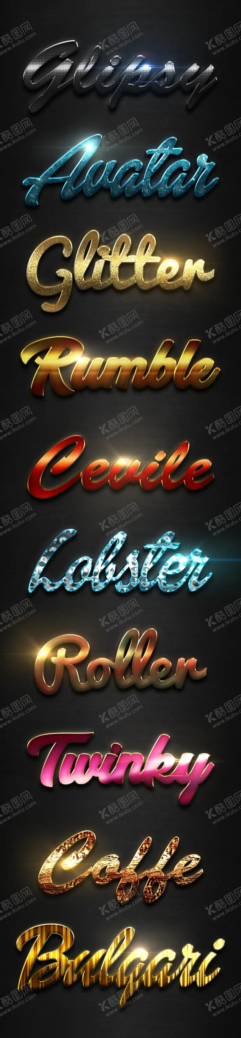 编号：18058811020921161475【酷图网】源文件下载-3D特效字体