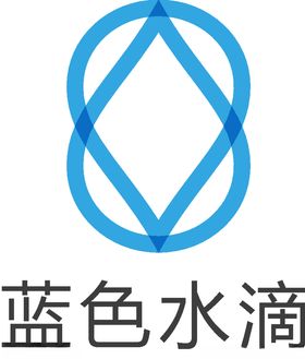 蓝色水滴