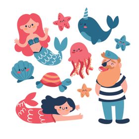 美人鱼海鲜
