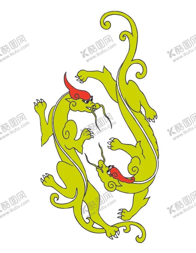 编号：13843612072241498602【酷图网】源文件下载-龙纹图案