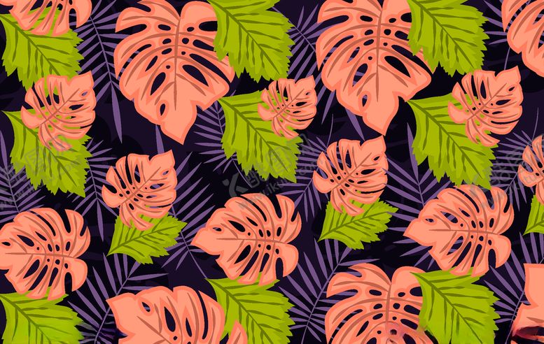 编号：56341710041759149034【酷图网】源文件下载-叶子背景