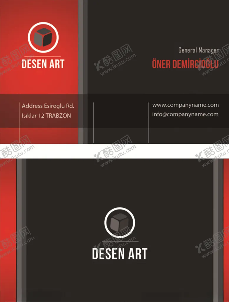 编号：64533606182034093613【酷图网】源文件下载-名片模板