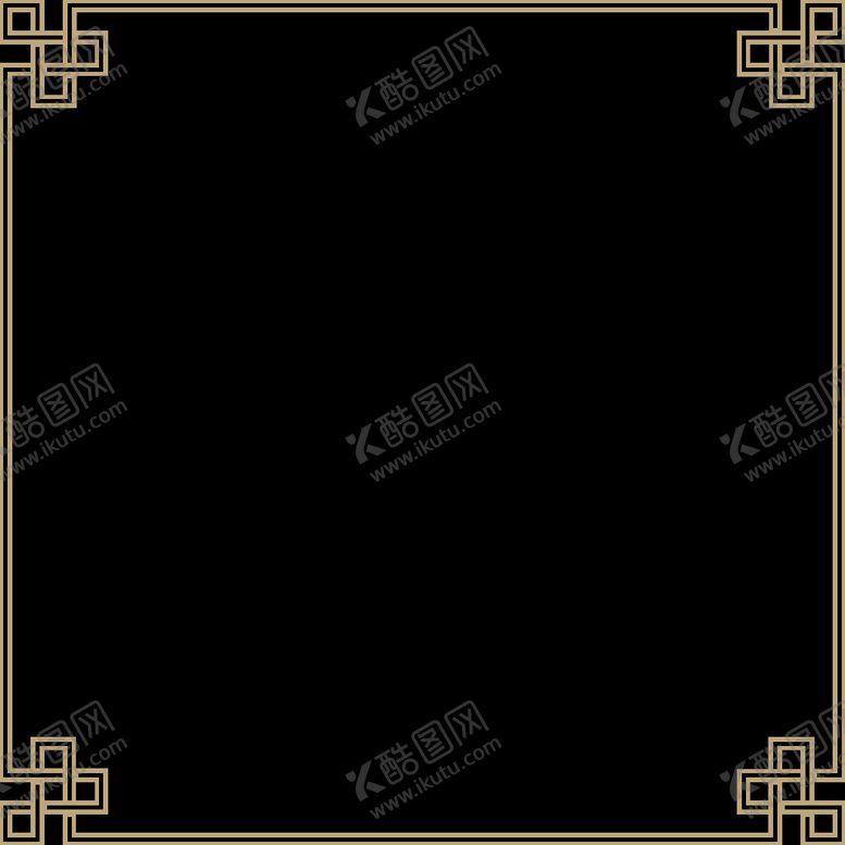 编号：41721410242351479732【酷图网】源文件下载-中式边框